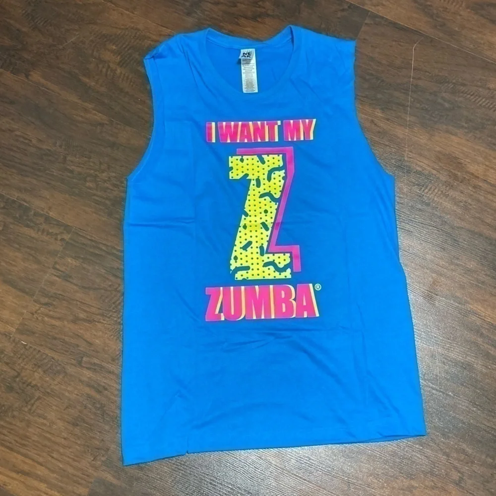 12 PCs of ZUMBA TANKs XS/S nwot I want my Z - Zumba 12pack 4 each color - Picture 4 of 6